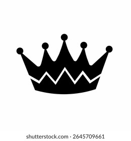 crown isolated on white. King crown isolated. King crown vector. king vector icon.