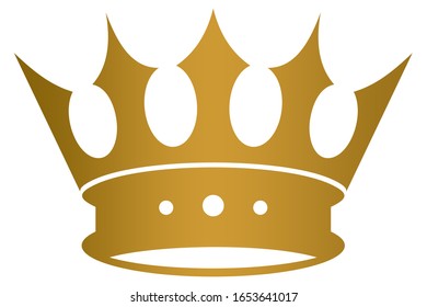 Crown Jags Black On White Isolated Stock Vector (Royalty Free) 1660118686