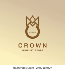 Crown Jewelry Premium Logo Brand