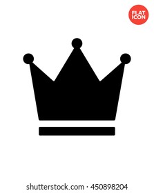 Crown King Icon Flat Style. Royal Crown Vector. Crown Isolated Icon. Golden Crown Illustration. Crown Icon. Crown Royal Icon for Apps UI. King Crown Web Icon. Glory Crown Icon Template.