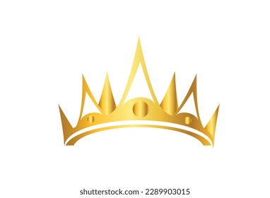 Icono del rey de la corona, es una ilustración vectorial, muy simple y minimalista. Con este icono del rey de la corona se puede usar para varias necesidades. Ya sea para el diseño del reino o para la decoración visual de los símbolos de la corona