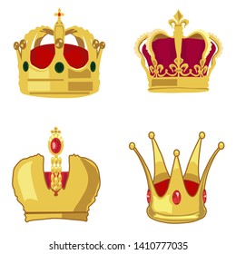 crown, king, queen, illustration, vector, imperial, luxury