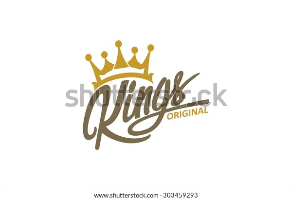 Crown and King\
typography