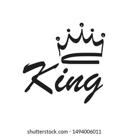 Crown Labeled King Sketch Crown Stock Vector (Royalty Free) 1494006011 ...