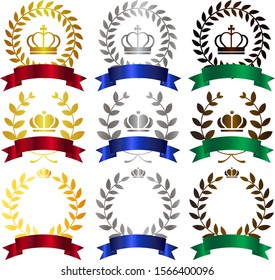 Crown  Of Laurel. star icon. Ranking. set .