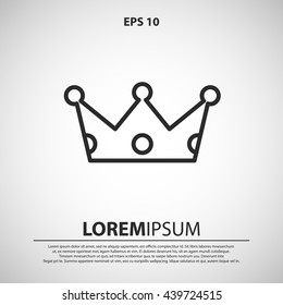 crown line icon