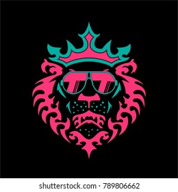 crown lion logo 