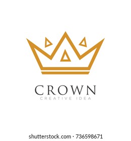 Crown Logo Stock Vector (Royalty Free) 738580729 | Shutterstock