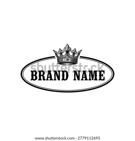 Crown logo with brand name text