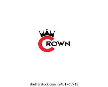Crown logo for company vector