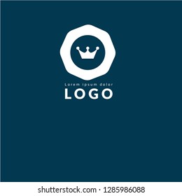 
crown logo concept. Designed for your web site design, logo, app, UI