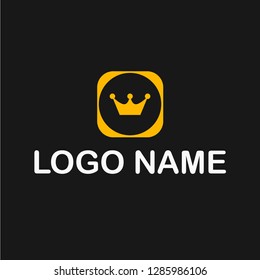 
crown logo concept. Designed for your web site design, logo, app, UI