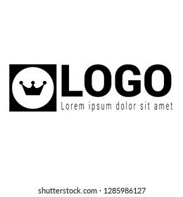 
crown logo concept. Designed for your web site design, logo, app, UI