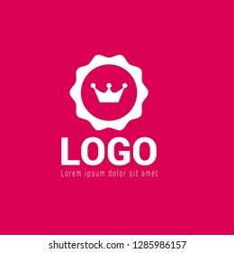 
crown logo concept. Designed for your web site design, logo, app, UI