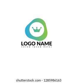 
crown logo concept. Designed for your web site design, logo, app, UI