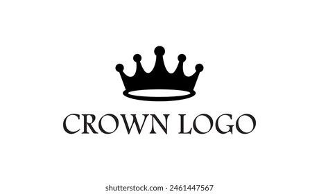 Crown logo design. Creative logo design