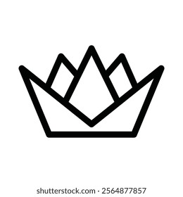Crown logo design icon vector file