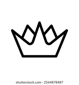 Crown logo design icon vector file