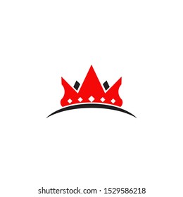 Crown logo design inspiration vector template