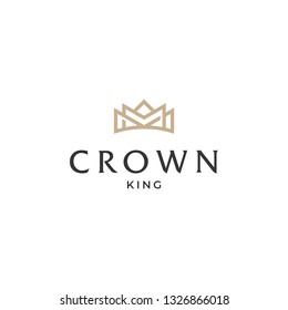 Crown Logo Design Template