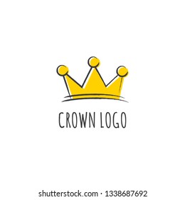 Crown Logo Design Template