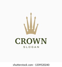 Crown Logo Design Template