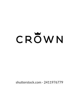 Crown Logo Design. Usable for Business Logo. Logo Element
