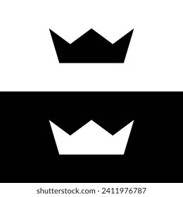Crown Logo Design. Usable for Business Logo. Logo Element