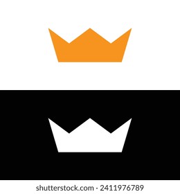 Diseño del logotipo de la Corona. Logotipo de uso para empresas. Elemento de logotipo