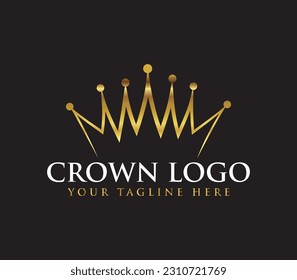 Crown Logo Design Vector Art, Icons, and Graphics for Free download