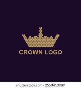 Crown Logo Design vector icon element