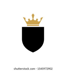 crown logo design vector illustration