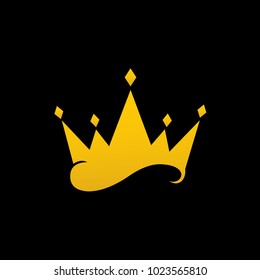 crown logo design vector template