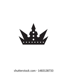 Crown logo design vector template