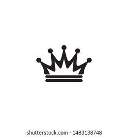 Crown logo design vector template