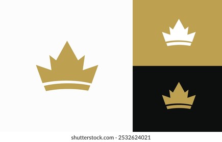 Plantilla de Vector de diseño de logotipo de corona