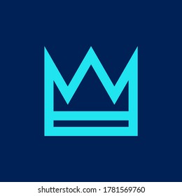 Crown Logo. Icon design. Template elements