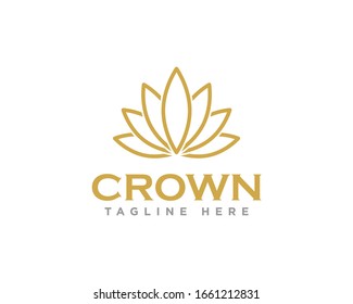 Crown Logo Icon Design Vector