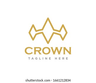 Crown Logo Icon Design Vector