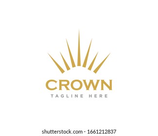 Crown Logo Icon Design Vector