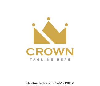 Crown Logo Icon Design Vector