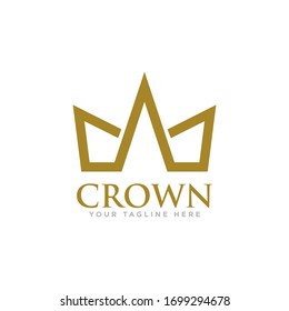 Crown Logo Icon Design Vector
