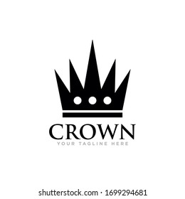 Crown Logo Icon Design Vector