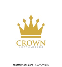 Crown Logo Icon Design Vector