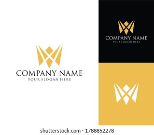 Vector de diseño de iconos de logotipo de la corona