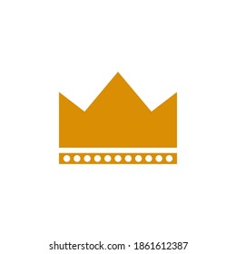 crown logo icon design vector