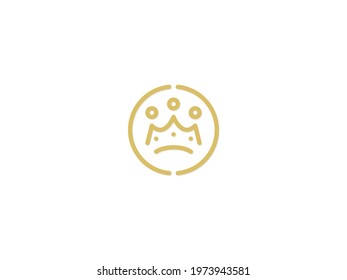 Crown Logo Icon Design Vector	