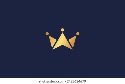 crown logo icon design vector design template inspiration