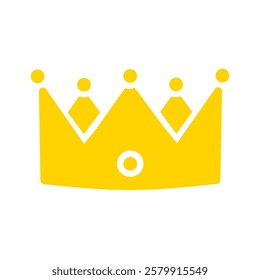 crown logo icon simple design illustration