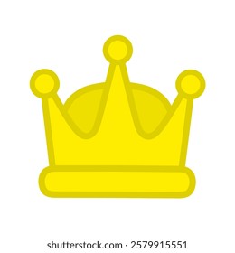 crown logo icon simple design illustration